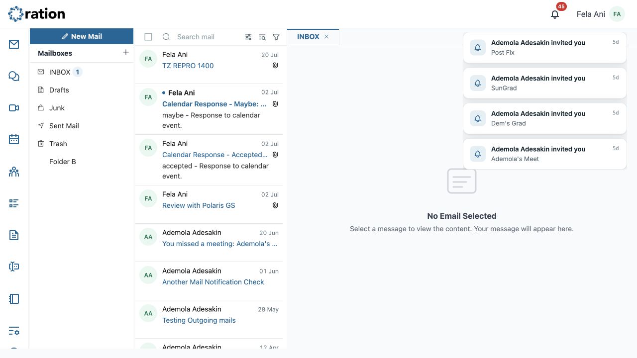 Live Ration Mail overview